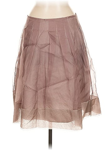 BCBGMAXAZRIA Runway Silk Skirt (view 2)