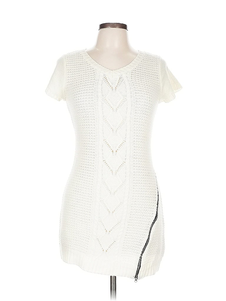 Pre-owned Made For Me To Look Amazing Casual Dress In White
