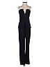 Cameo 100% Polyester Solid Black Jumpsuit Size XS - photo 1