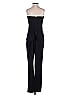 Cameo 100% Polyester Solid Black Jumpsuit Size XS - photo 2