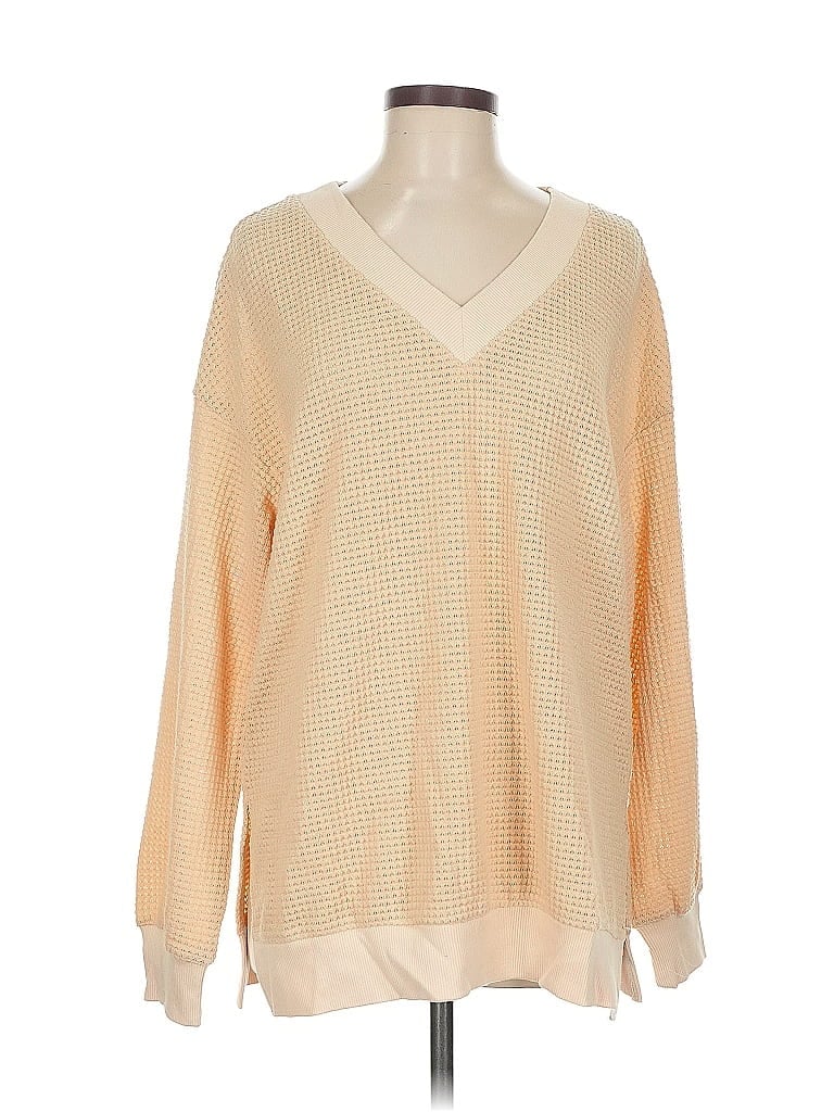 Pre-owned Dokotoo Long Sleeve T-shirt In Brown