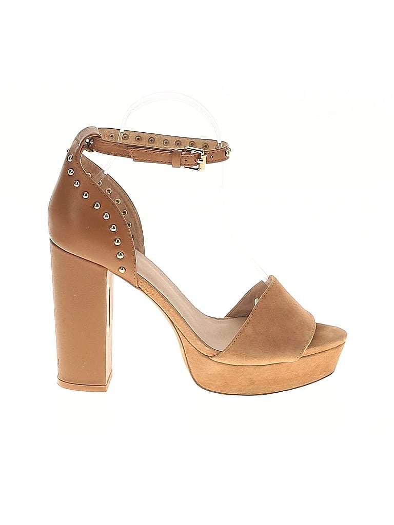 Pre-owned Raye Heels In Brown