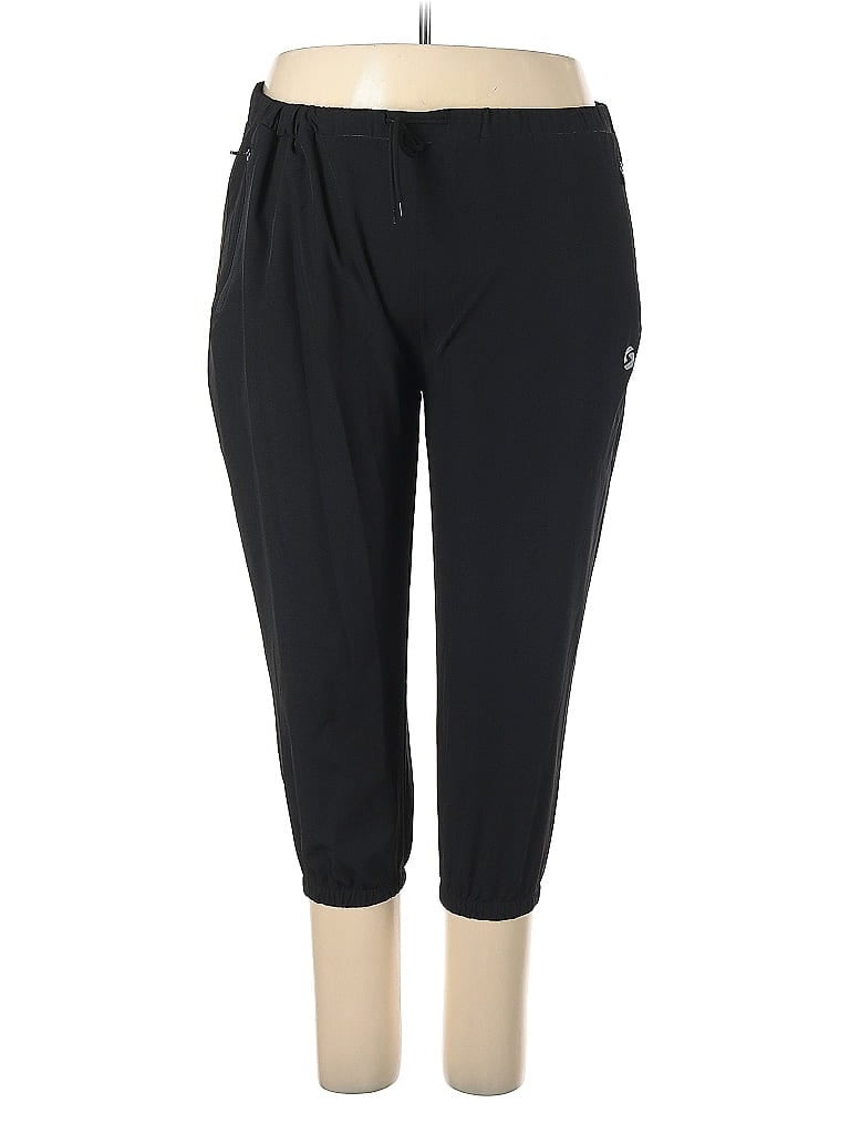 Pre-owned Assorted Brands Active Pants In Black
