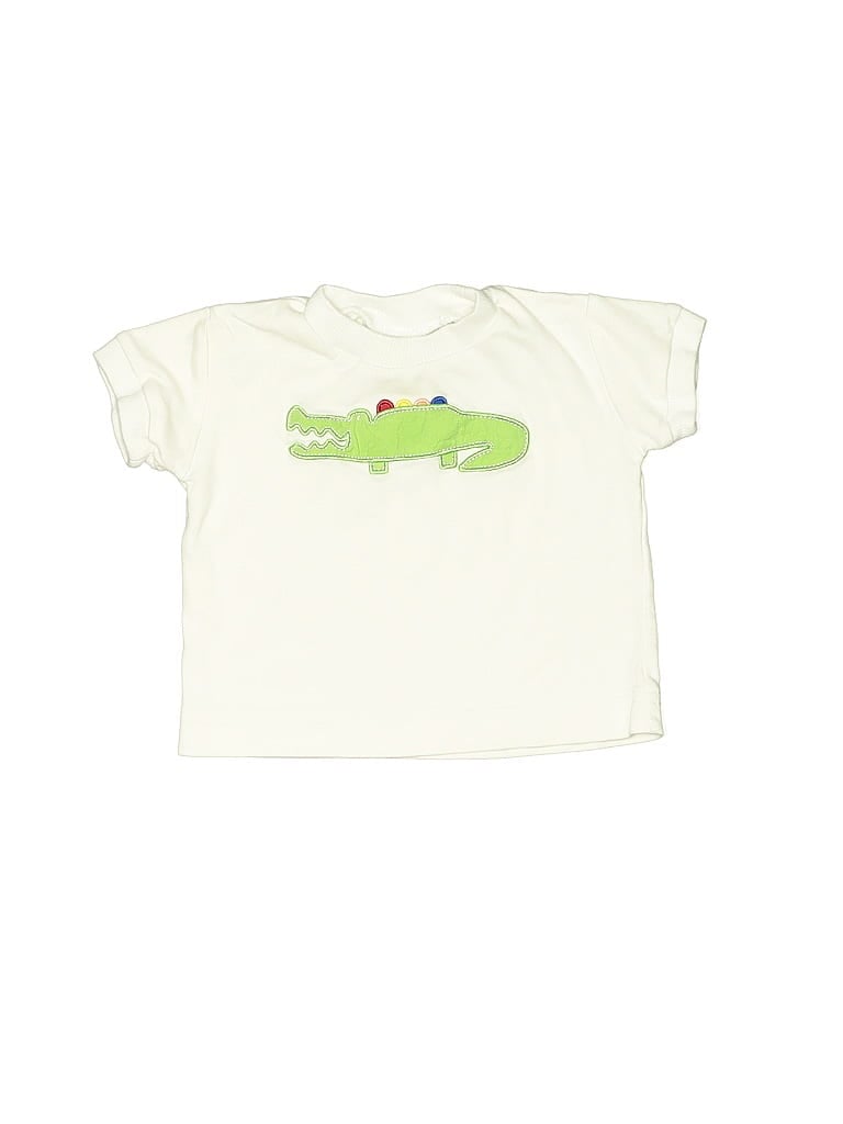 Click to view more detailed imagery on our partner's website Pre-owned Florence Eiseman Babies' Short Sleeve T-shirt In White