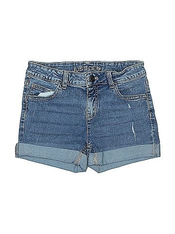 Justice Denim Shorts (view 1)