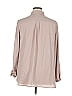 Adrianna Papell 100% Polyester Solid Tan Long Sleeve Blouse Size XL - photo 2