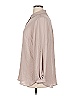 Adrianna Papell 100% Polyester Solid Tan Long Sleeve Blouse Size XL - photo 5