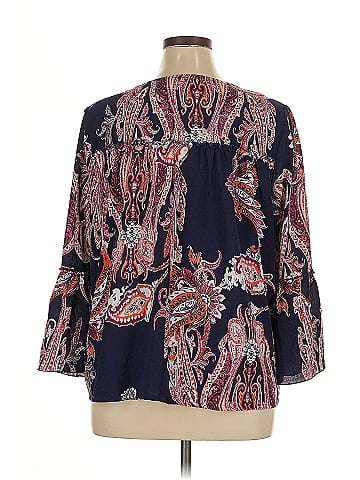 New Directions 3/4 Sleeve Blouse (view 2)