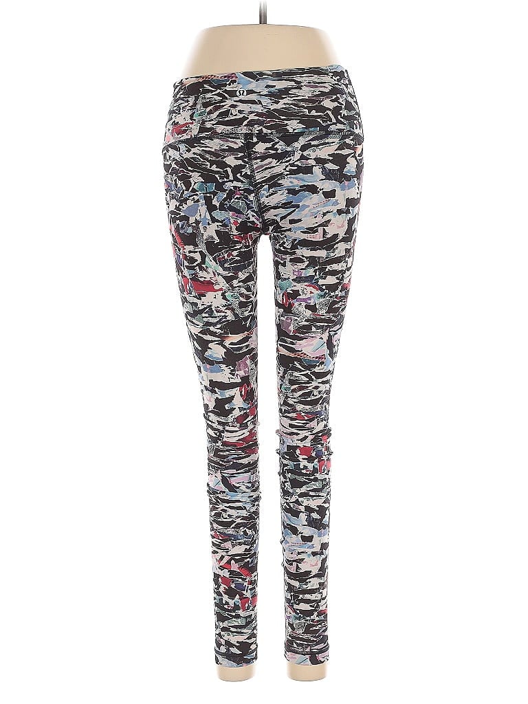 Pre-owned Lululemon Athletica Leggings In Red