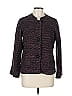 Doncaster Collection Tweed Purple Jacket Size 10 - photo 1
