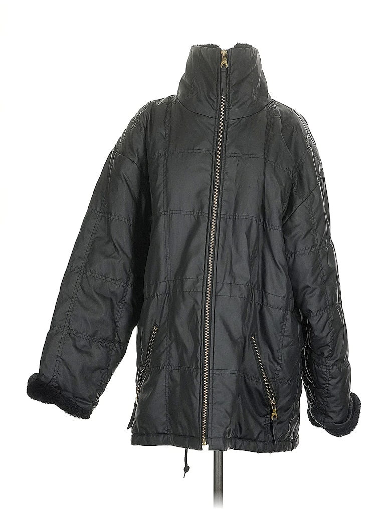 Pre-owned Andrew Marc Snow Jacket In Black
