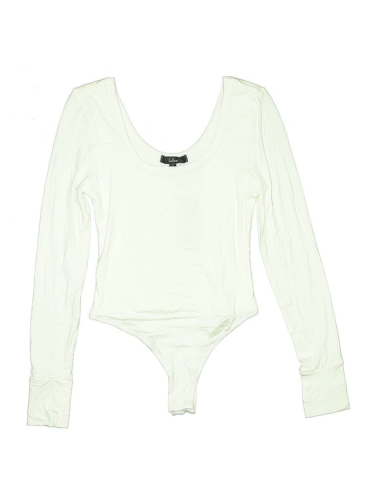 LULUS Pre-owned Bodysuit In White