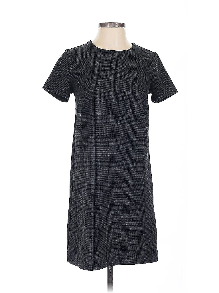 Pre-owned Ann Taylor Loft Outlet Casual Dress In Gray