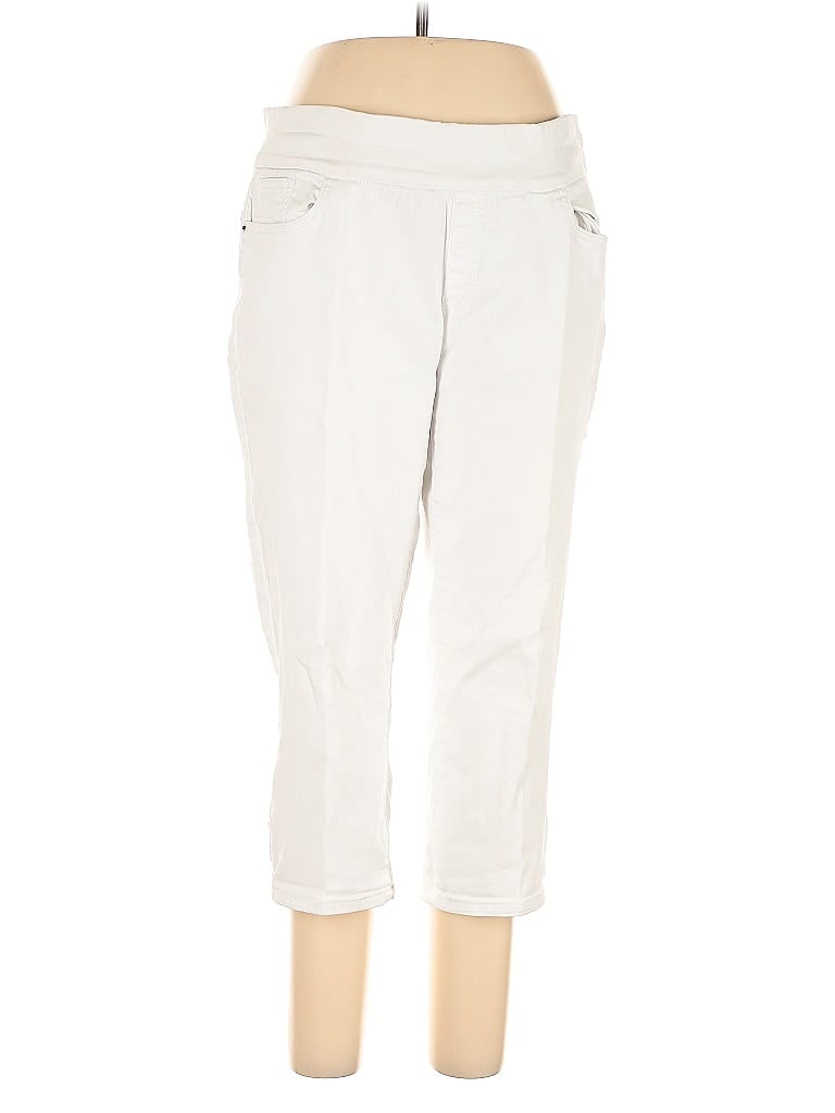Pre-owned D&co. Jeggings In White