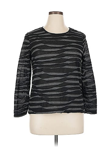 Simply Vera Vera Wang 3/4 Sleeve T-Shirt (view 1)