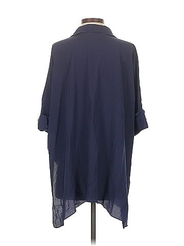 Trina Turk 3/4 Sleeve Silk Top (view 2)