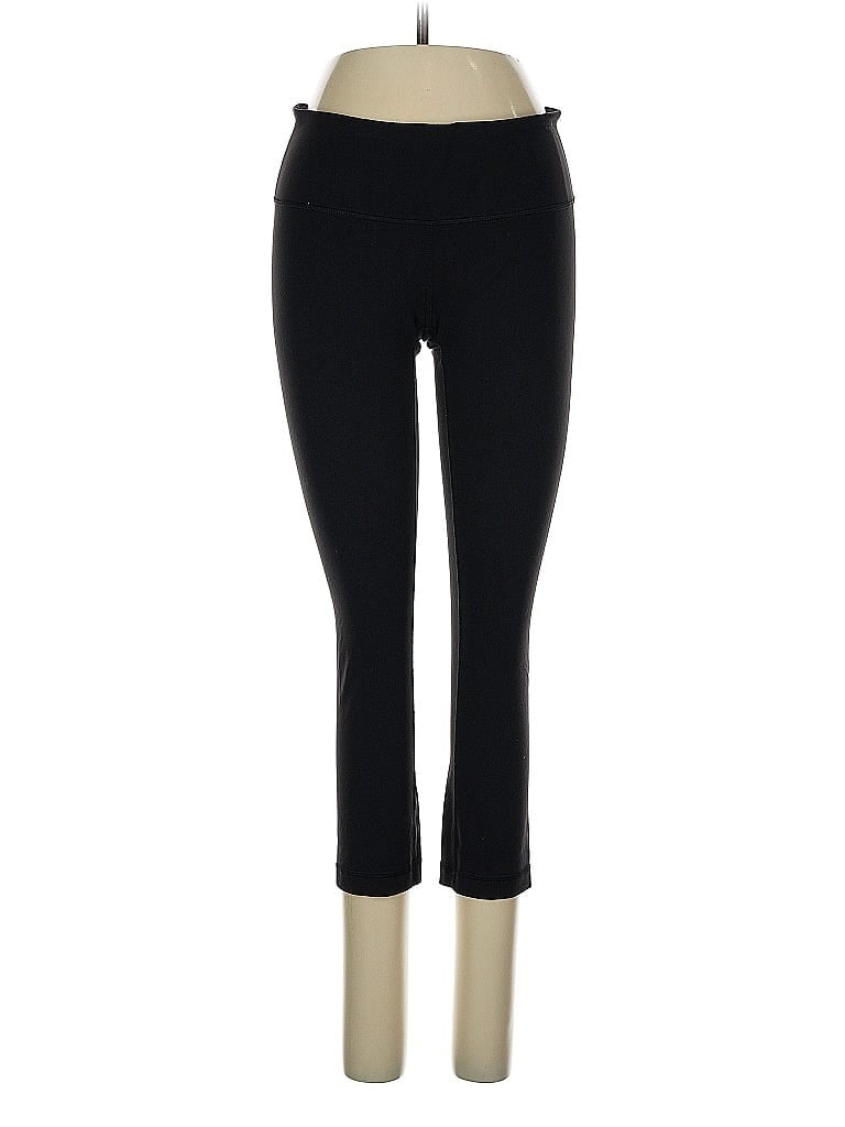Pre-owned Lululemon Athletica Active Pants In Black