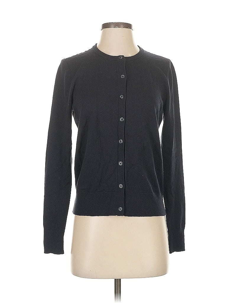 Pre-owned Ann Taylor Loft Cardigan Sweater In Blue