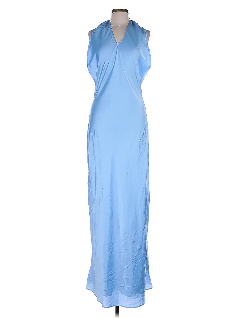 Click to view more detailed imagery on our partner's website Pre-owned Show Me Your Mumu Casual Dress In Blue