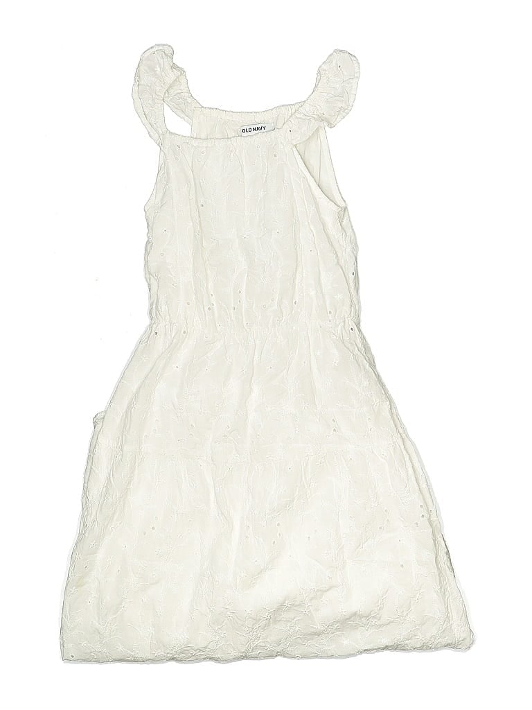 Pre-owned Old Navy Kids' Dress In White