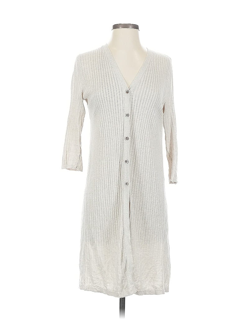 JJILL Pre-owned Cardigan Sweater In White