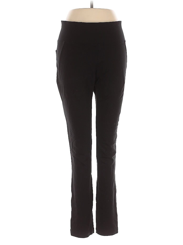 Pre-owned Brass Active Pants In Black