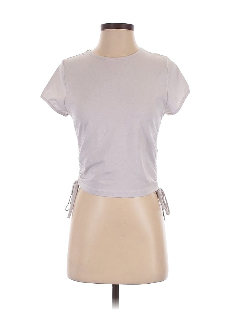 Pre-owned Polly Short Sleeve T-shirt In Gray