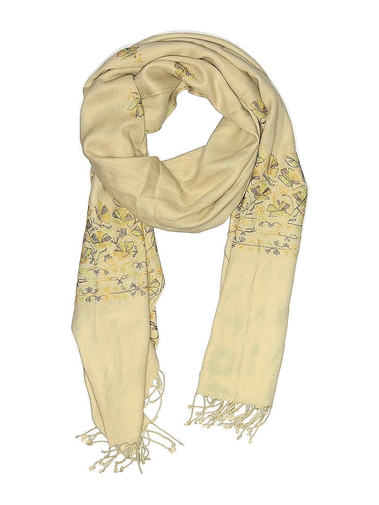 Pre-owned Unbranded Scarf In Brown