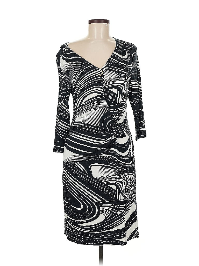 Pre-owned Assorted Brands Casual Dress In Gray