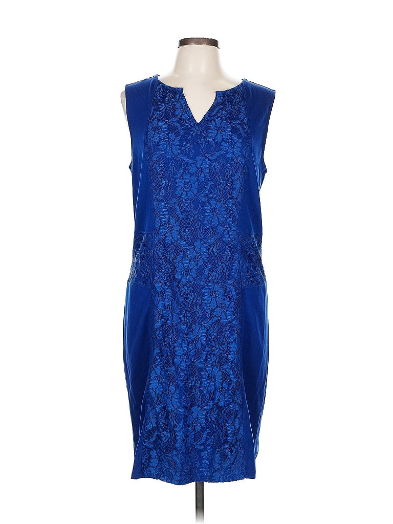 Pre-owned Covington Cocktail Dress In Blue