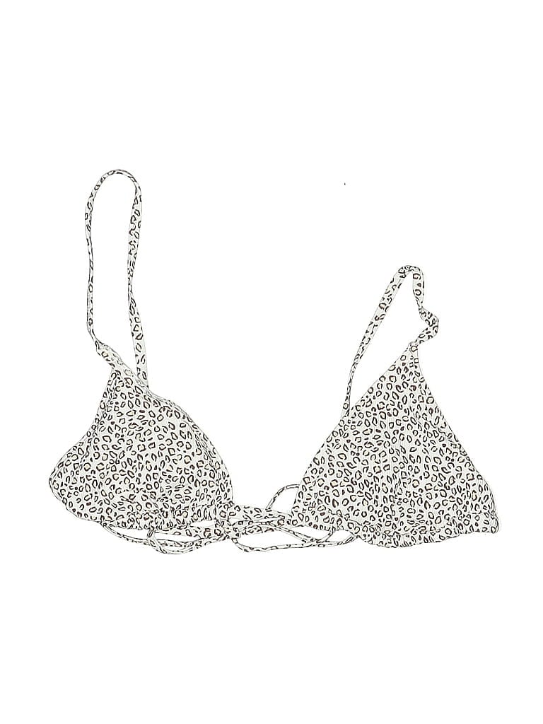 Pre-owned Xhilaration Swimsuit Top Silver Swimwear