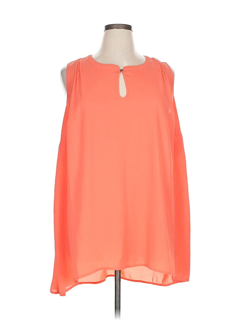 Pre-owned Daniel Rainn Casual Dress In Orange