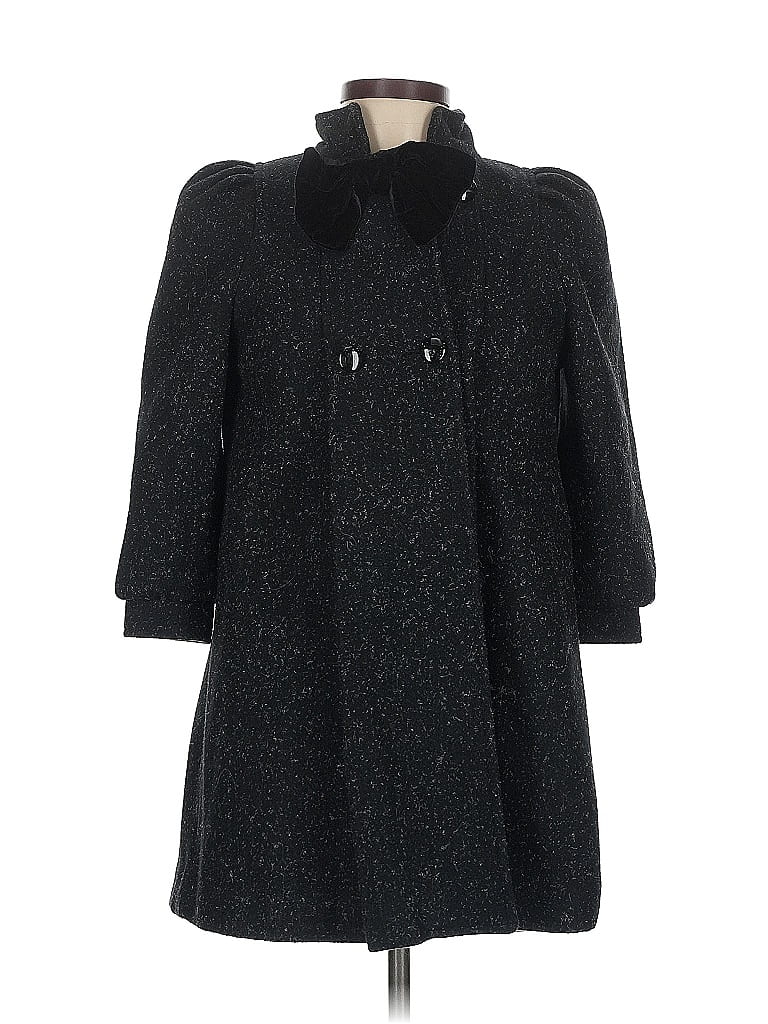 Pre-owned Assorted Brands Coat In Black