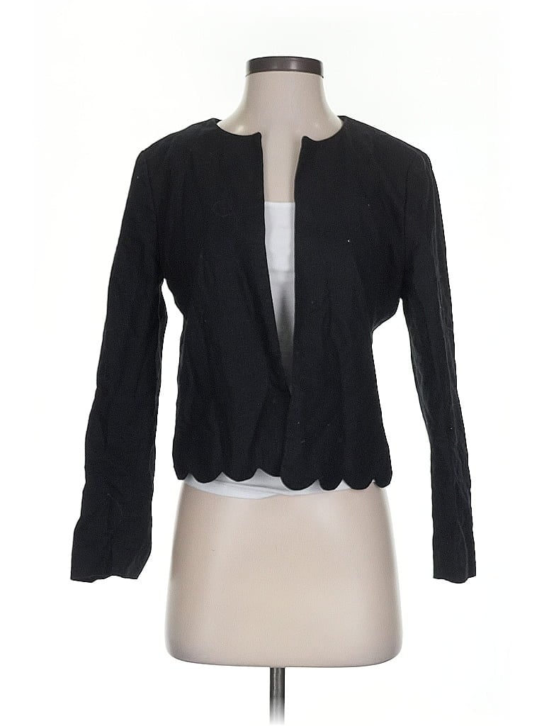 Pre-owned J.crew Factory Store Blazer Jacket In Black