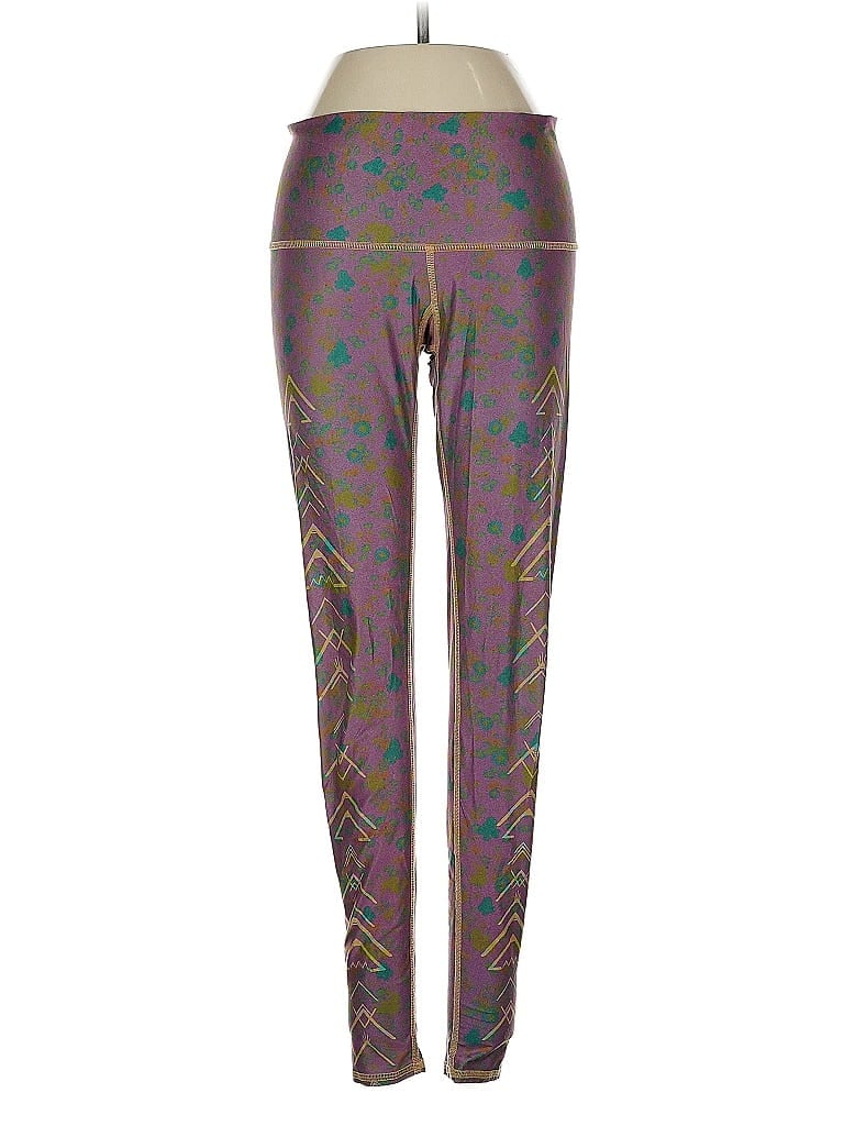 Pre-owned Teeki Active Pants In Purple