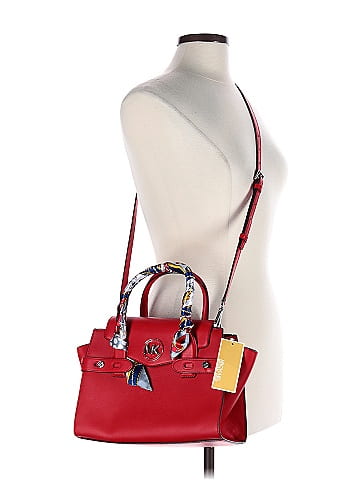 MICHAEL Michael Kors Leather Satchel (view 2)
