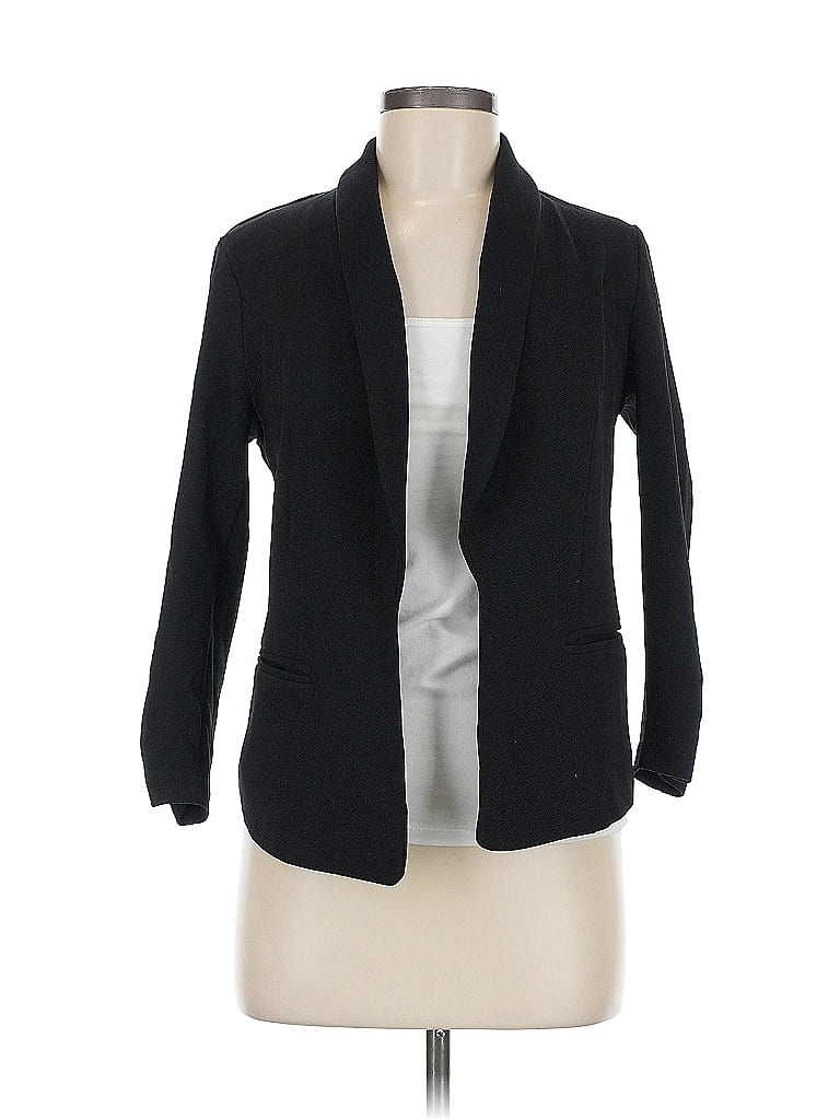 Pre-owned Bar Iii Blazer Jacket In Black
