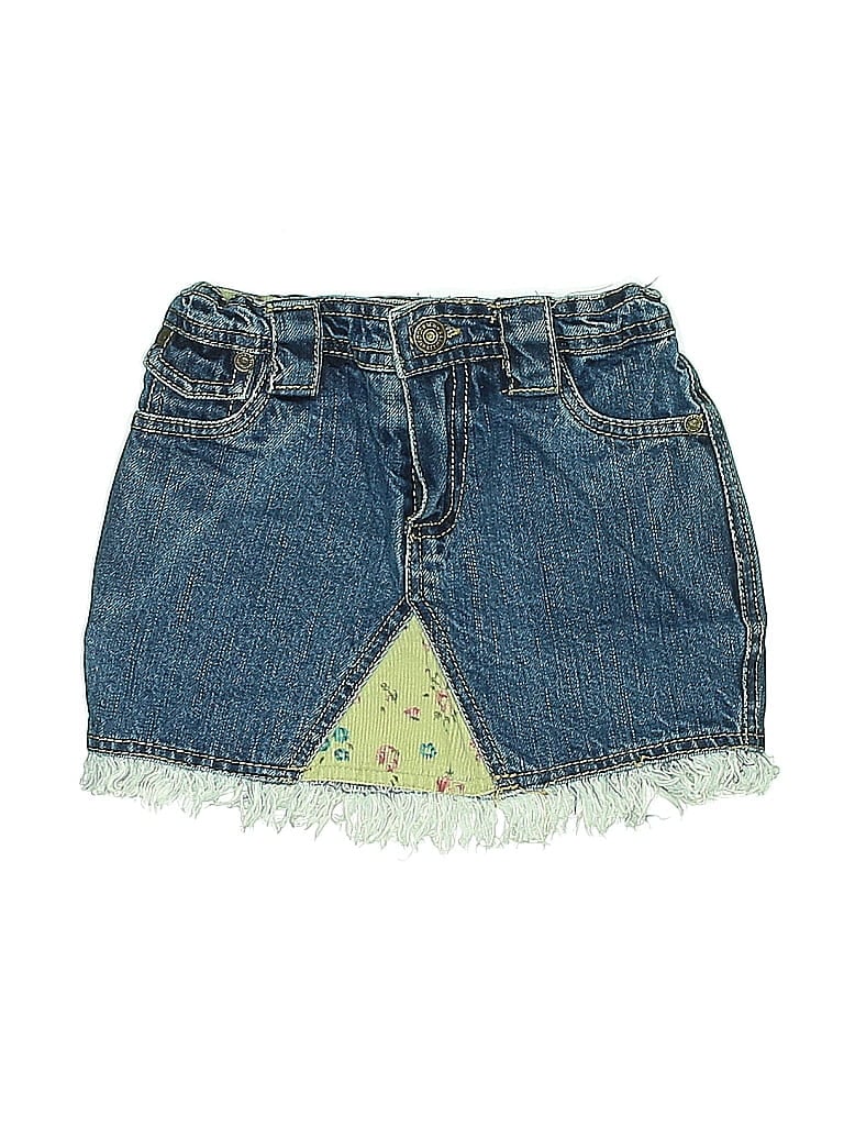 WOOLRICH Pre-owned Kids' Denim Skirt In Green