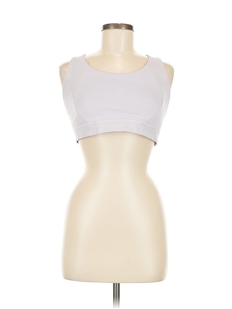 Pre-owned Lululemon Athletica Sports Bra In Purple