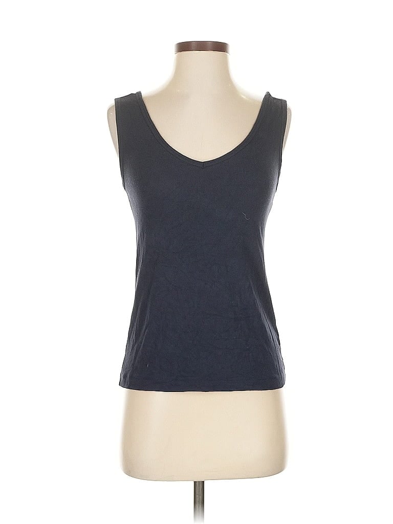 CABI Pre-owned Tank Top Blue Strapless Neckline Tops