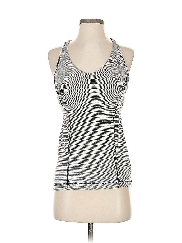 Pre-owned Lululemon Athletica Active Tank Top In Gray