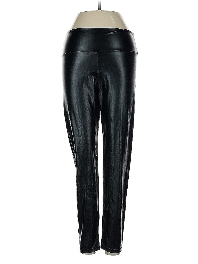 Pre-owned Spanx Active Pants In Black