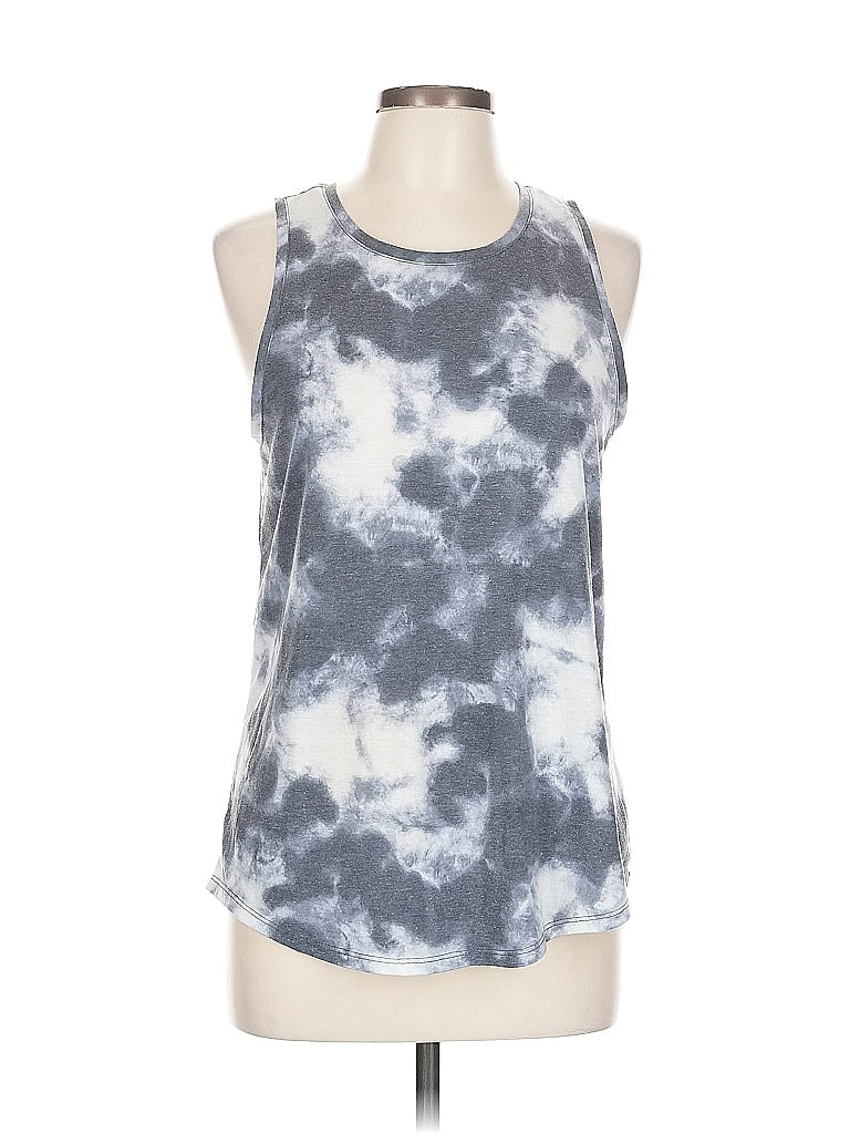 Pre-owned Active By Old Navy Tank Top Gray Halter Neckline Tops