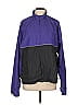 Lands' End 100% Polyester Color Block Purple Track Jacket Size L - photo 1