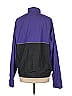 Lands' End 100% Polyester Color Block Purple Track Jacket Size L - photo 2