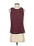 Lilis Closet 100% Polyester Burgundy Sleeveless Blouse Size XS - photo 1