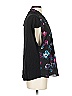 Laundry by Shelli Segal 100% Polyester Print Black Short Sleeve Blouse Size XS - photo 4