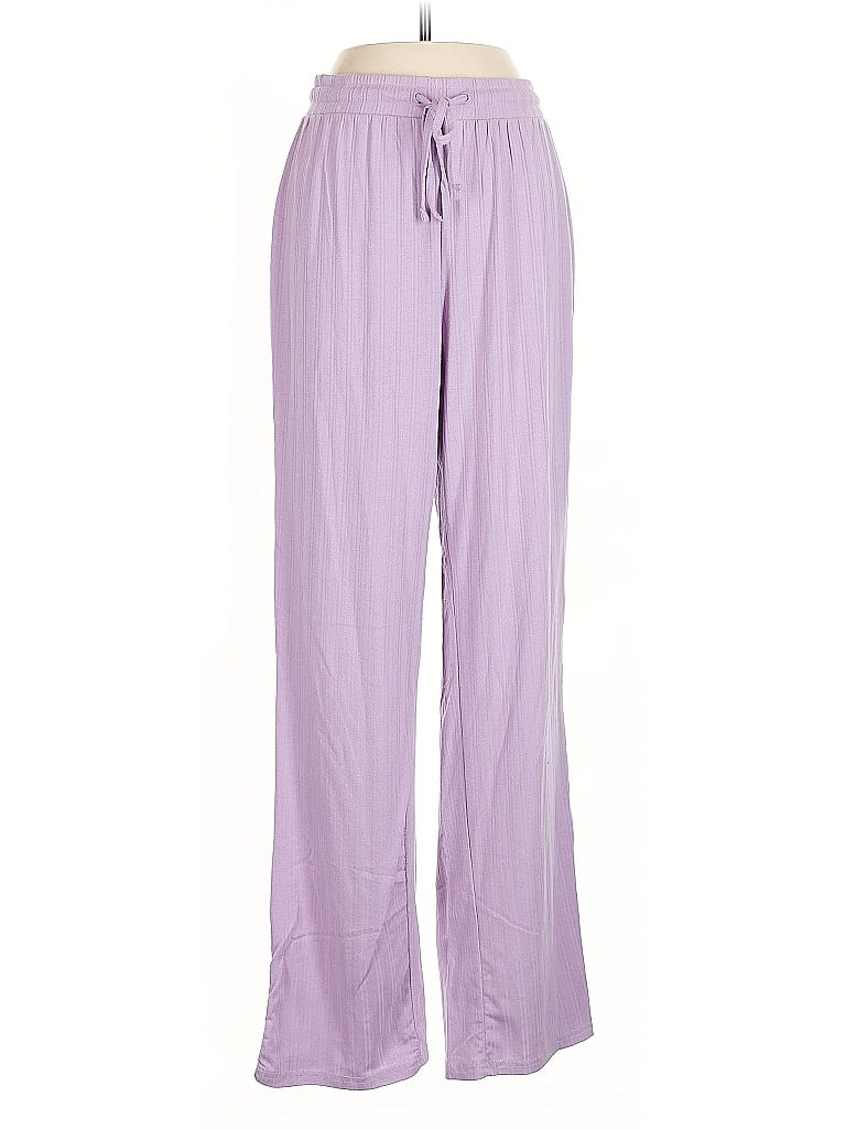 Pre-owned Just Be ... Casual Pants In Purple