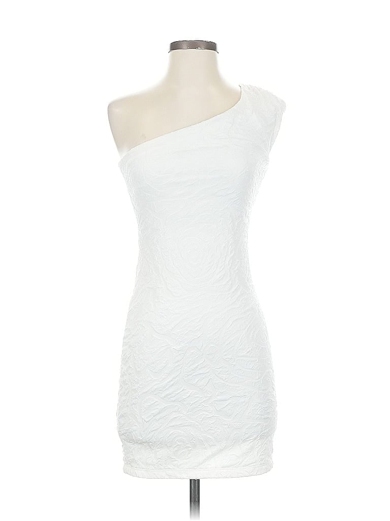 Pre-owned Xxi Cocktail Dress In White