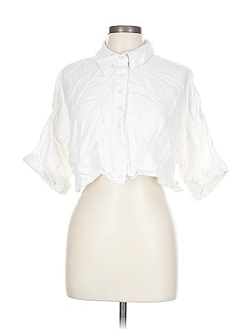 Rachel Parcell 3/4 Sleeve Button-Down Shirt (view 1)